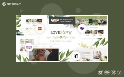 Love Story | Wedding and Event Planner WordPress Theme