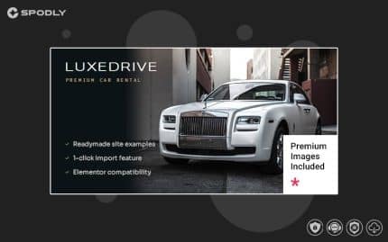 LuxeDrive - Limousine and Car Rental WordPress Theme