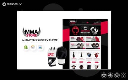 MMA Items Sports Store Shopify Theme