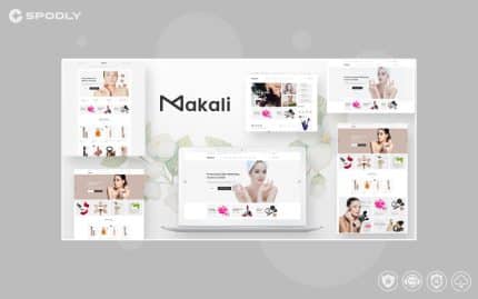 Makali - Cosmetics & Beauty OpenCart Theme (Included Color Swatches)