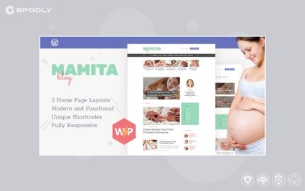Mamita | Pregnancy & Maternity Cinic Blog WordPress Theme