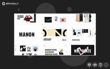 Manon - Portfolio & Agency WordPress Theme