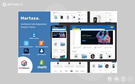 Martaza - Multipurpose Modern Shopify Theme