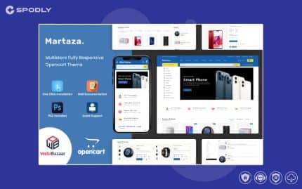 Martaza - Multipurpose OpenCart Template