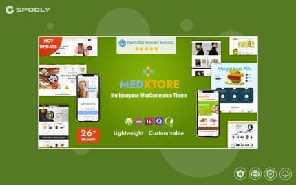 MedXtore – Responsive Multipurpose Elementor WooCommerce WordPress Theme