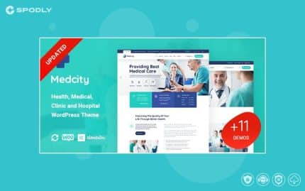 Medcity - Health & Medical WordPress Theme