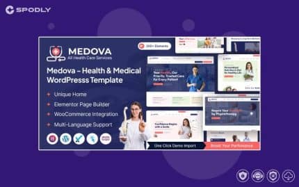 Medova – Health & Medical WordPress Theme