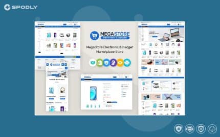 Megastore - Electronics & Gadgets Marketplace Store for Shopify OS 2.0