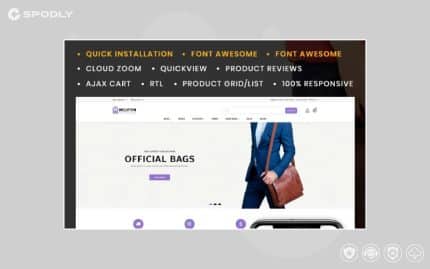 Melittin - Bag Store OpenCart Template
