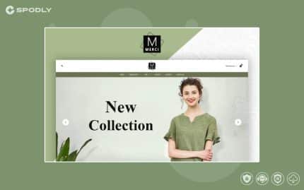 Merci Fashion Style Opencart Template