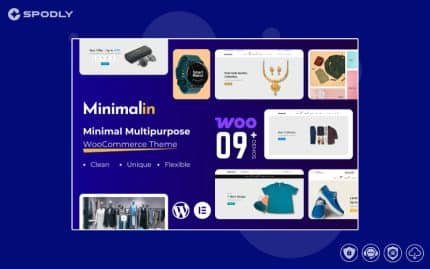 Minimalin – eCommerce WooCommerce Elementor Theme