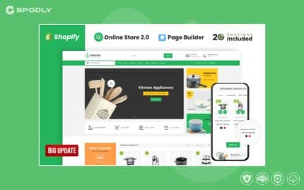Mission Kitchen Store Shopify Theme