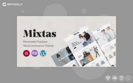 Mixtas - Minimalist Fashion WooCommerce Theme