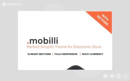 Mobile Store Responsive Shopify Theme