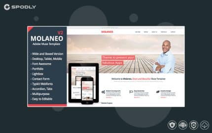 Molaneo - Multi-Purpose Muse Theme