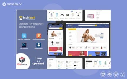 Multimall - Fashion Store OpenCart Template