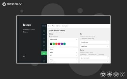 Musik - WordPress Admin Theme