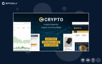 MyThemeShop Crypto Bitcoin & Cryptocurrency WordPress Theme