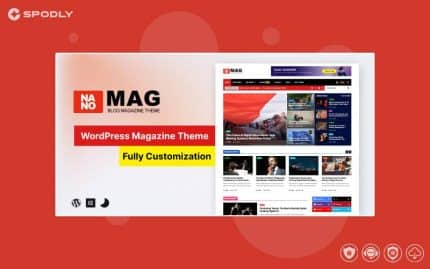 NanoMag - Responsive WordPress Magazine Theme