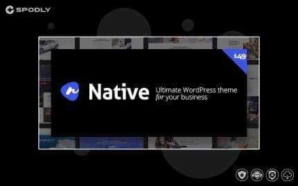 Native - Stylish Multi-Purpose Creative WP Theme