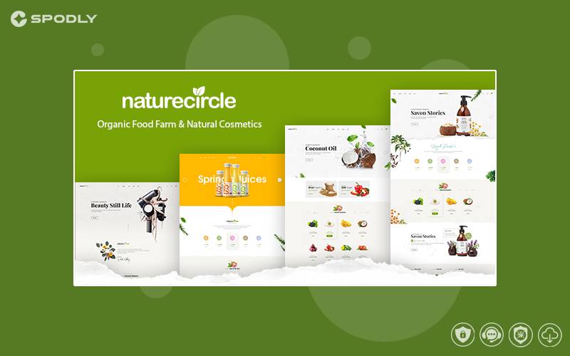 NatureCircle - Organic Responsive PrestaShop Theme NatureCircle - Organic Responsive PrestaShop Theme