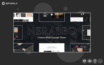 Neralbo - Creative Portfolio WordPress Theme