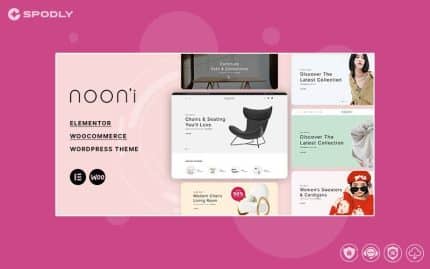 Nooni - Furniture & Fashion WooCommerce Theme