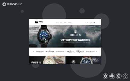 NovaWatch - Watches Store Responsive Magento Theme