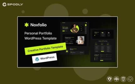 Noxfolio - Personal Portfolio Resume WordPress Theme