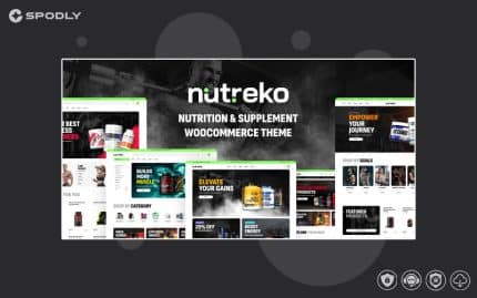 Nutreko - Nutrition & Supplement WooCommerce Theme