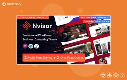 Nvisor - Business Consulting WordPress