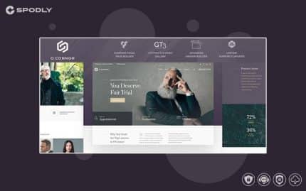Oconnor - Lawyer WordPress Theme