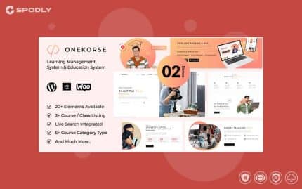 Onekorse - LMS Education Theme