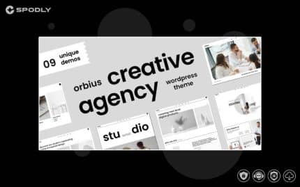 Orbius - Creative Agency and Portfolio Theme