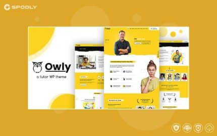 Owly - Tutoring & eLearning WP Theme