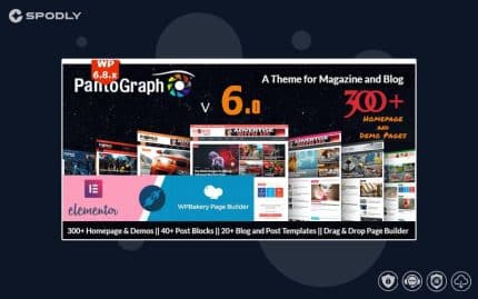 PantoGraph - Newspaper Magazine Theme