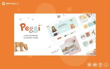 Peggi - Multipurpose Children WordPress Theme