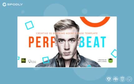 PerfectBeat - DJ Booking Agency Muse Template
