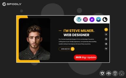 Personal Portfolio WordPress Theme | Tunis