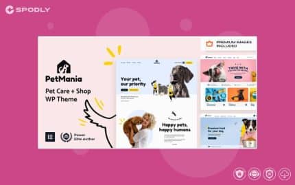 Pet Mania - Pet Shop WordPress Theme