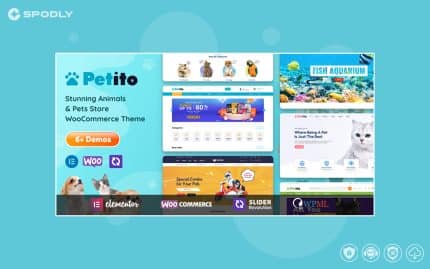 Petito - Animals and Pets Store WooCommerce Theme