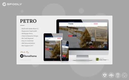 Petro - Industrial Muse Template