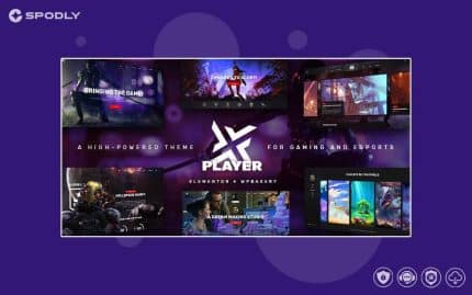 PlayerX - Gaming and eSports WordPress Theme