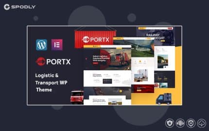 Portx - Logistics and Transportation WordPress Theme
