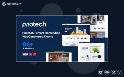 Priotech - Smart Home Shop WooCommerce Theme