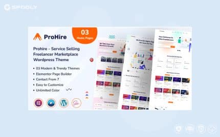 Prohire - Service Selling Marketplace WordPress