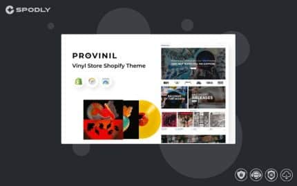 Provinil - Vinyl Store Shopify Theme