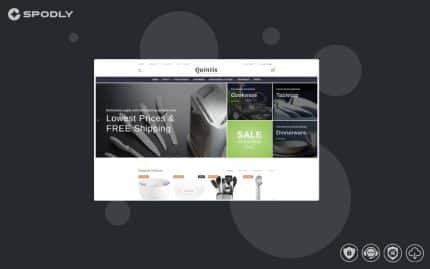 Quintix - Restaurant Supplies PrestaShop Theme