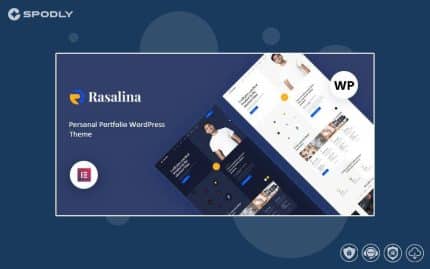 Rasalina – Personal Portfolio WordPress Theme