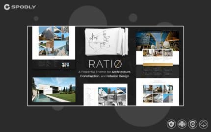 Ratio - A Powerful Interior Design and Architecture WordPress Theme